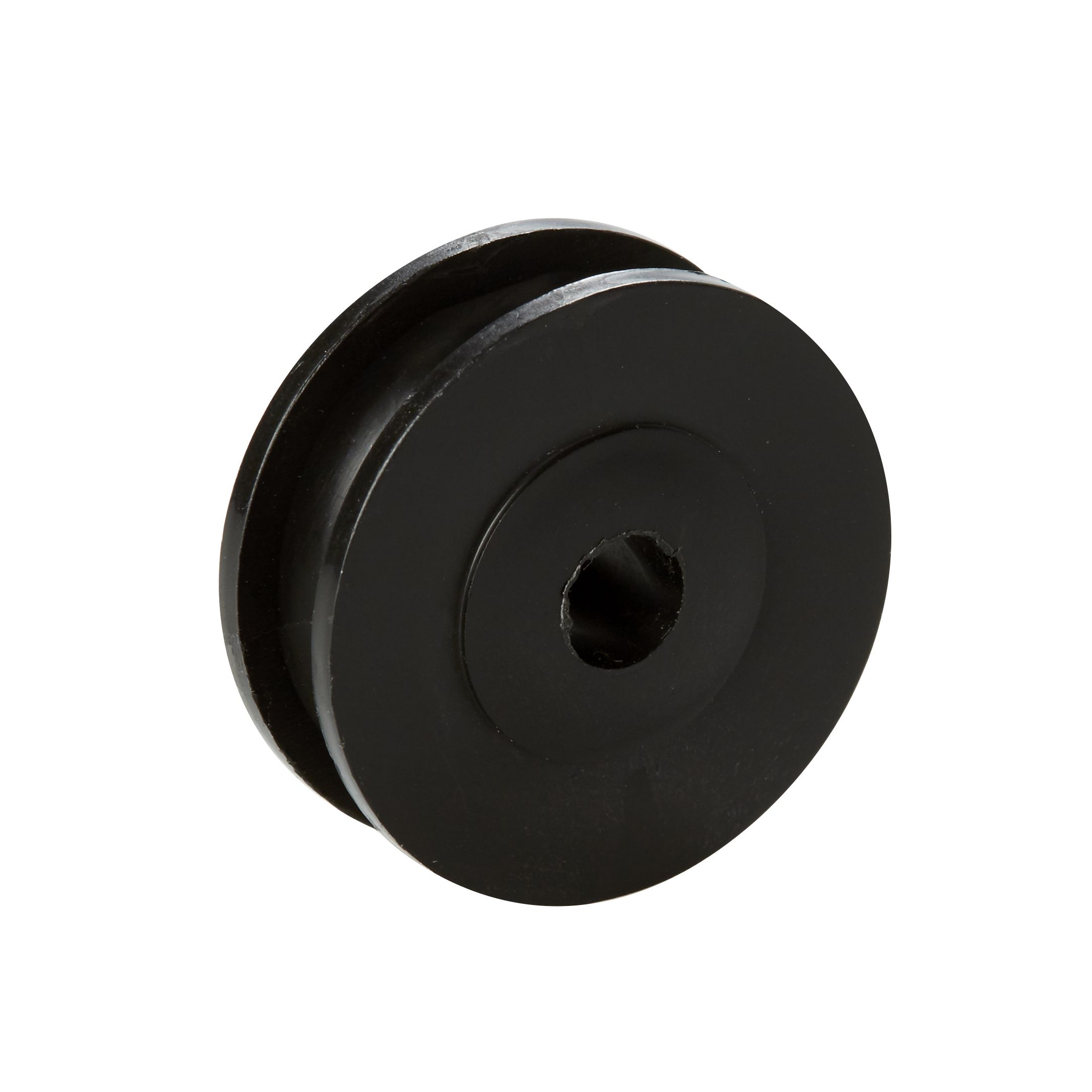 Diall Black 1 wheel Pulley, (Dia)30mm | Tradepoint