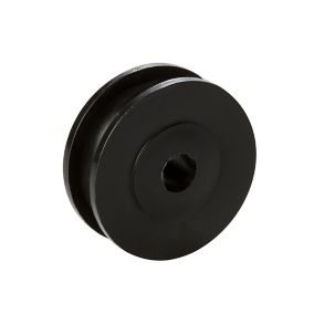 Diall Black 1 wheel Wheel, (Dia)30mm