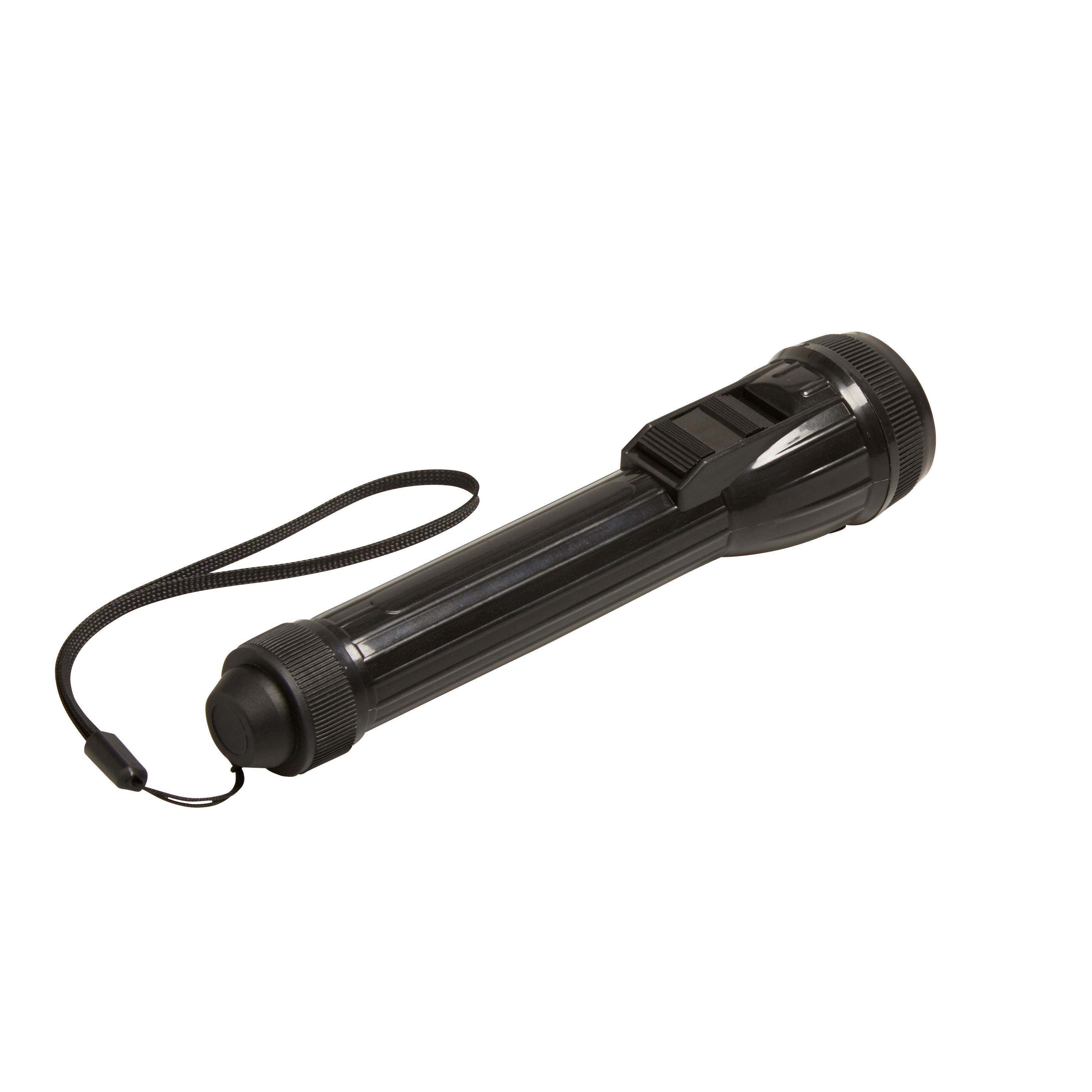 Diall Black 27lm LED Battery-powered Torch