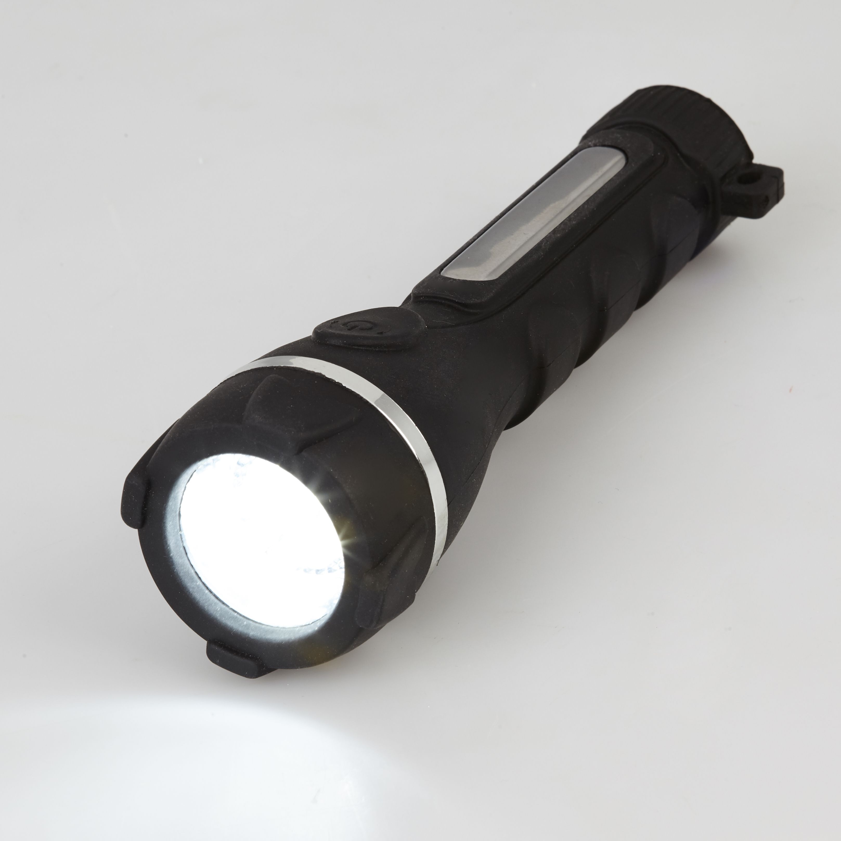 Diall Black 50lm LED Torch