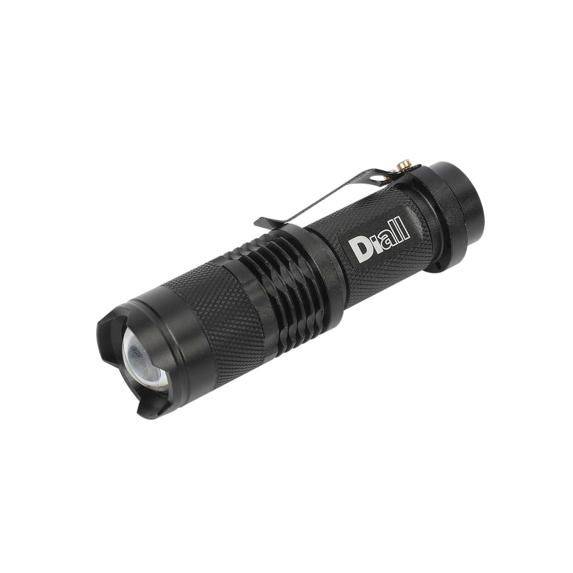 Diall Pro Black 180lm LED Battery-powered Torch | Tradepoint