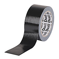 Diall Black Attachment & bonding Duct Tape (L)25m x (W)50mm
