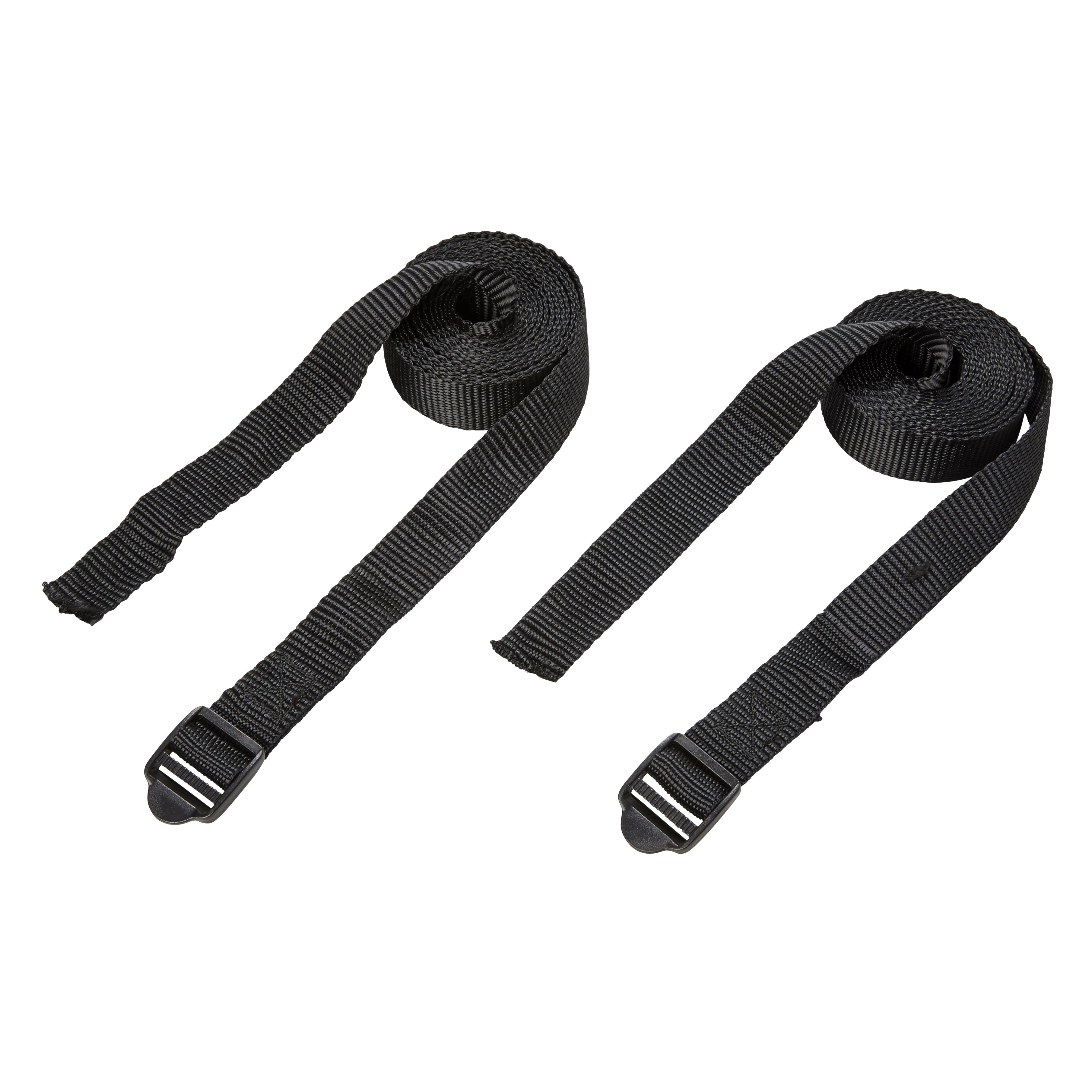 Diall Black Buckle tie down (L)2.5m