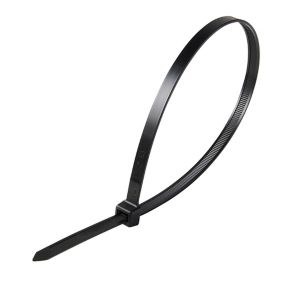 Diall Black Cable tie (L)450mm, Pack of 25