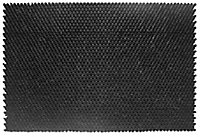 Diall Black Door mat, 40cm x 60cm