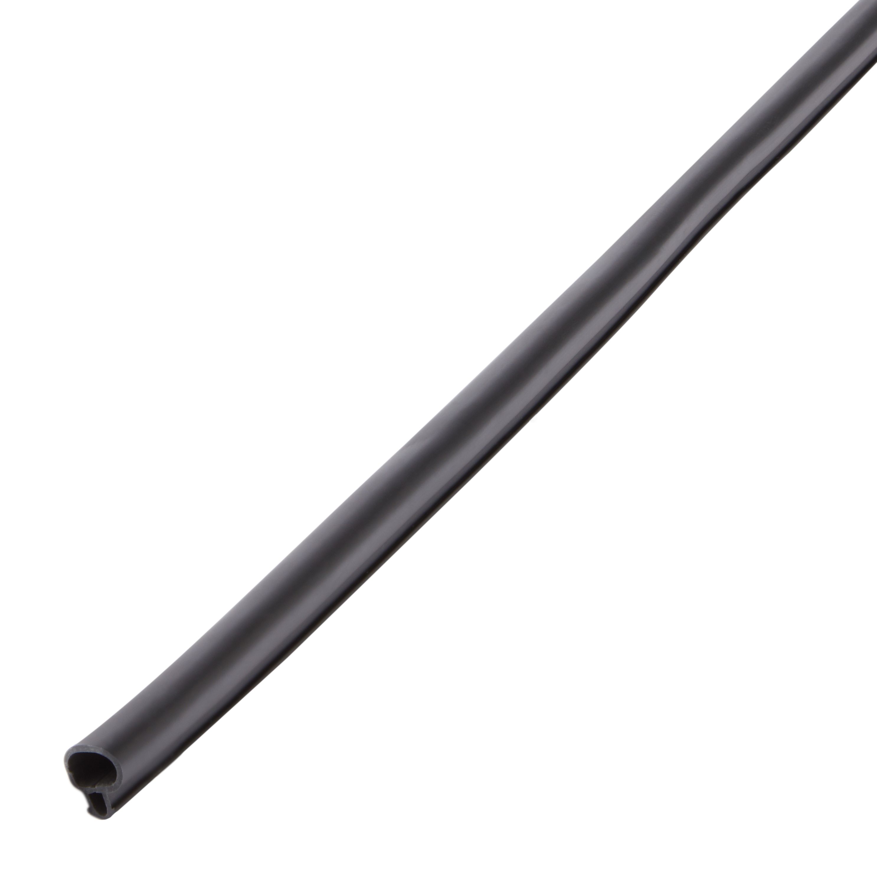 Diall Black Draught seal (L)6m (W)17mm (T)9mm