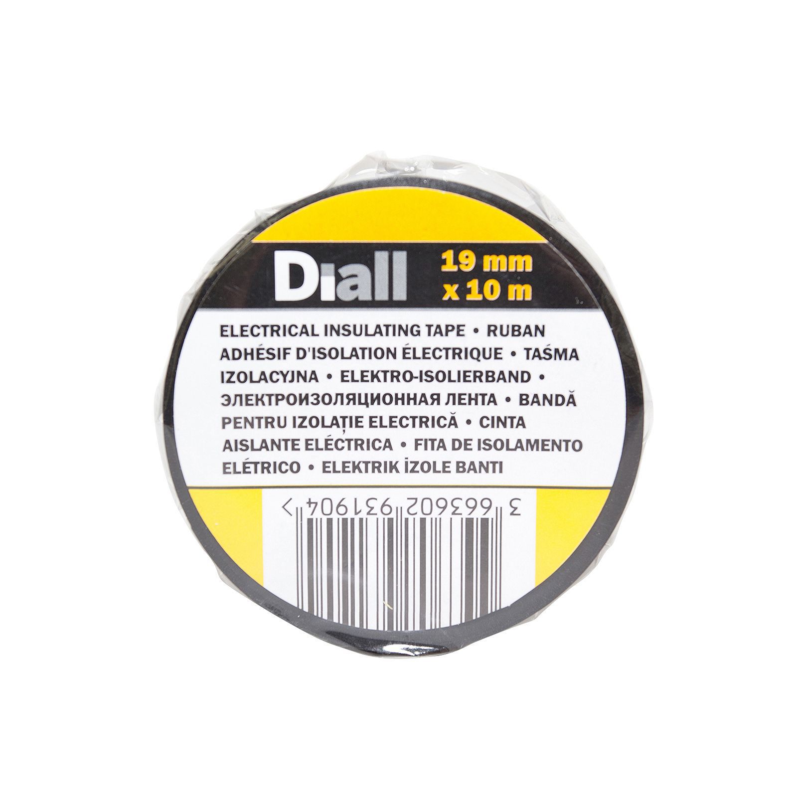 Diall Black Electrical Tape (L)10m (W)19mm