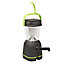 Diall Black & green Battery-powered LED 70lm Lantern