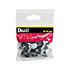 Diall Black & grey Ethylene vinyl acetate (EVA), PTFE & steel Nail-in glide (Dia)19mm, Pack of 16