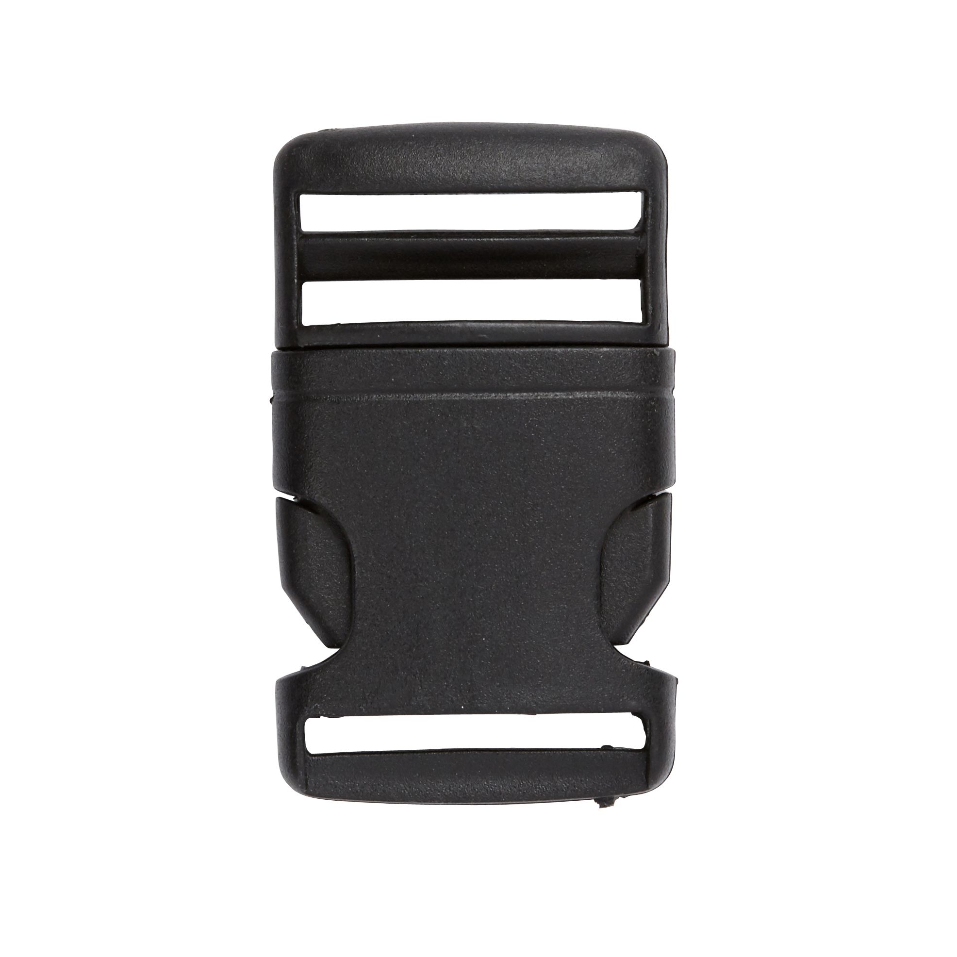 Diall Black Nylon Buckle (W)25mm, Pack of 2
