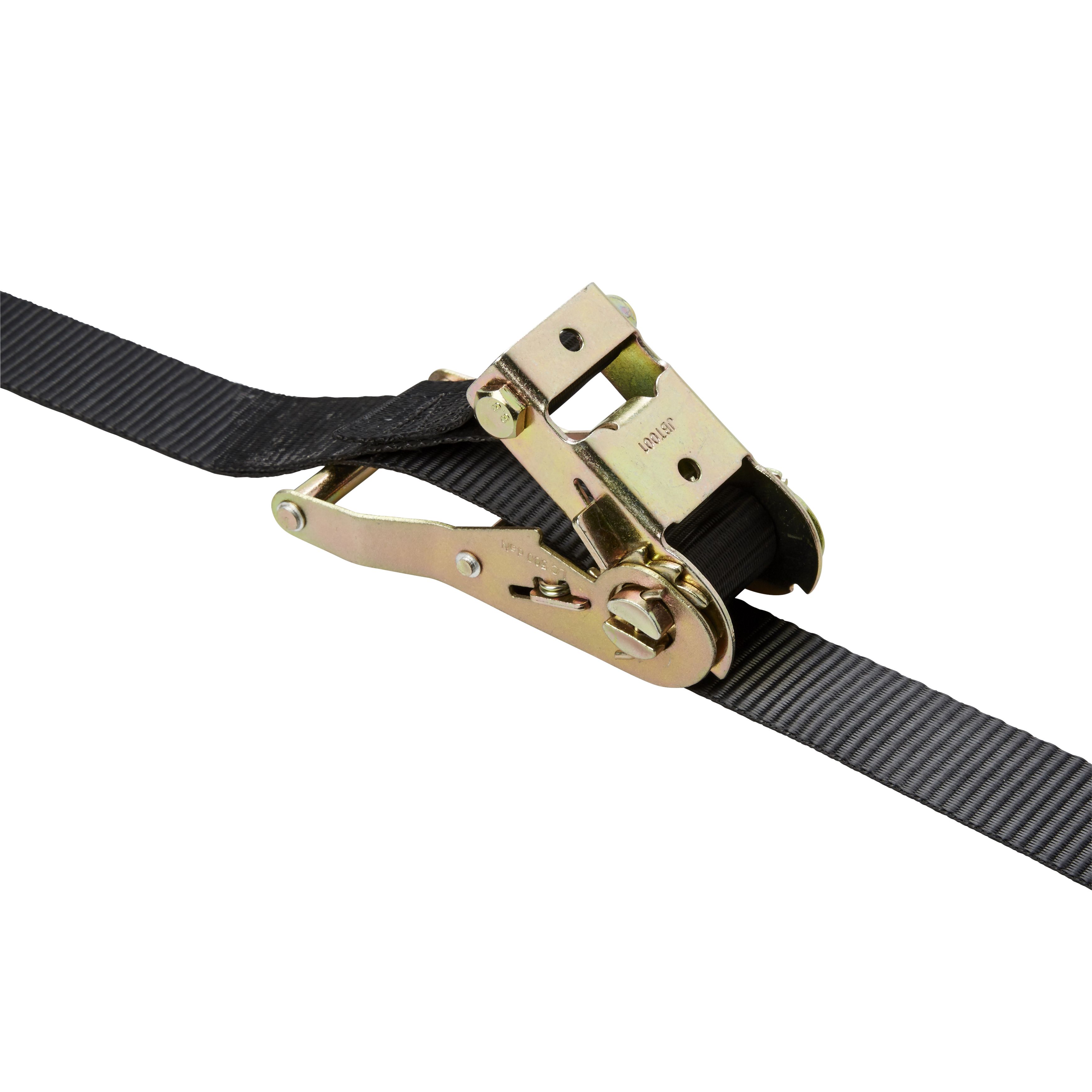 Diall Black Ratchet tie down (L)7m (W)35mm