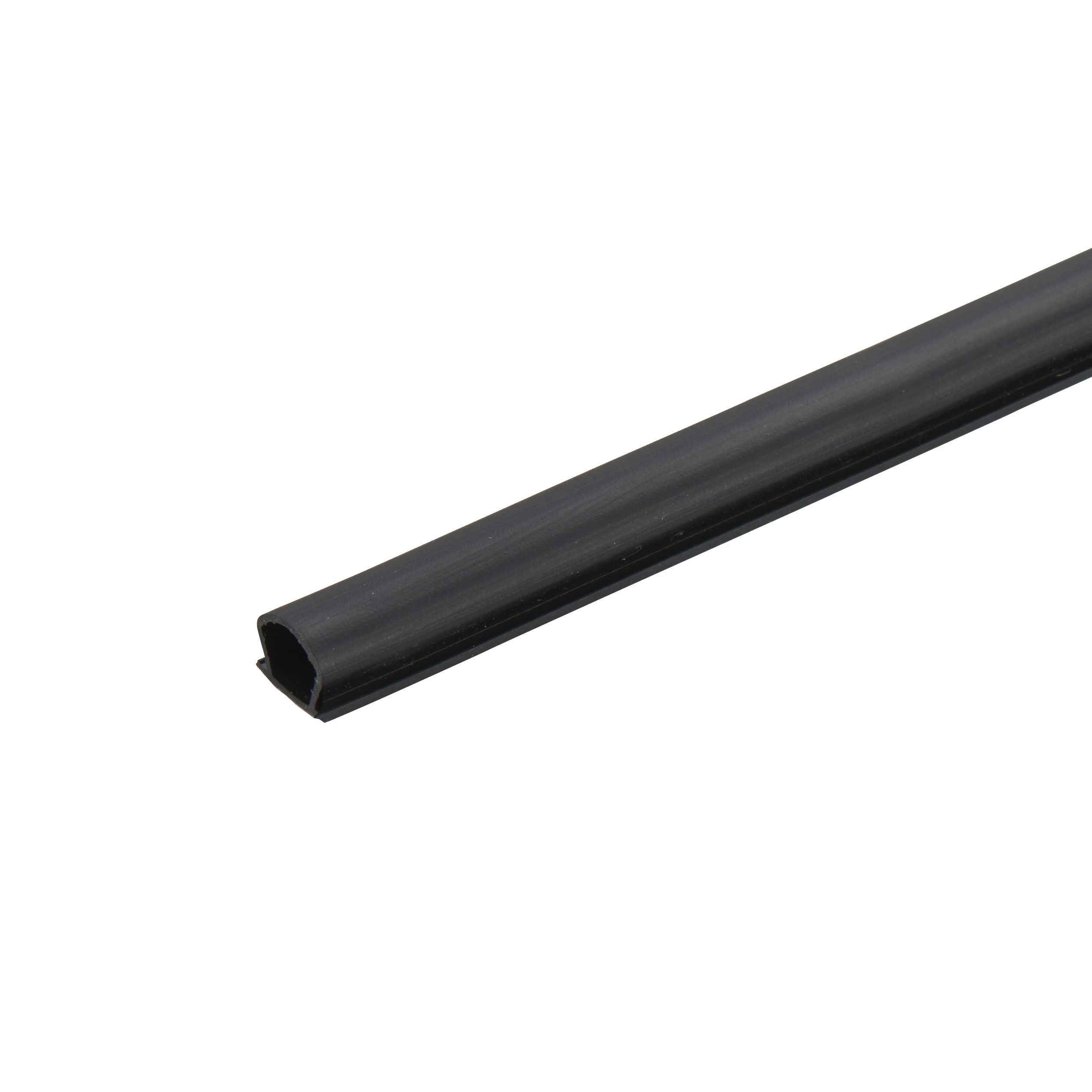 Diall Black Self-adhesive Draught seal (L)6m (W)9mm (T)6.5mm