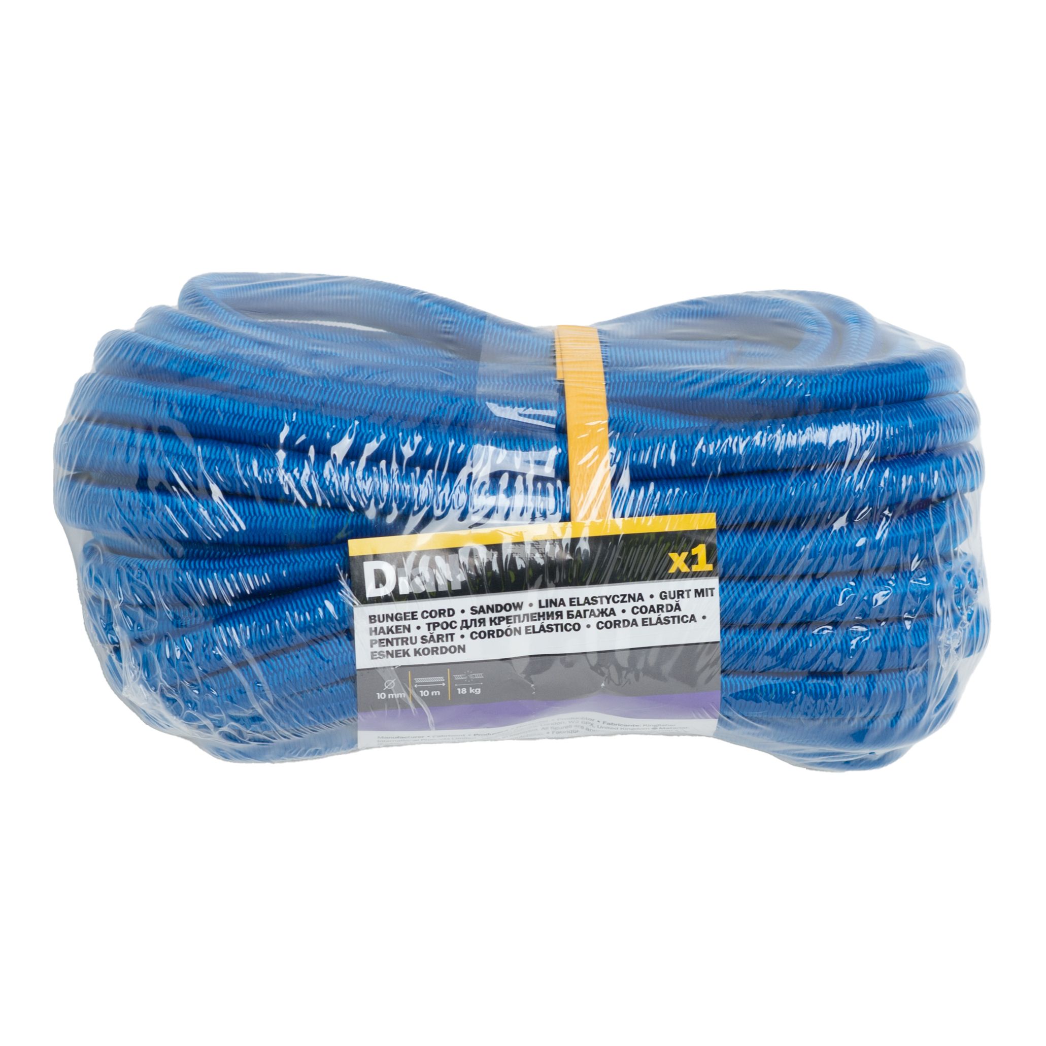 Diall Blue Bungee cord (L)10m