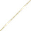 Diall Brass-plated Steel Twist Signalling Chain, (L)2.5m (Dia)2mm