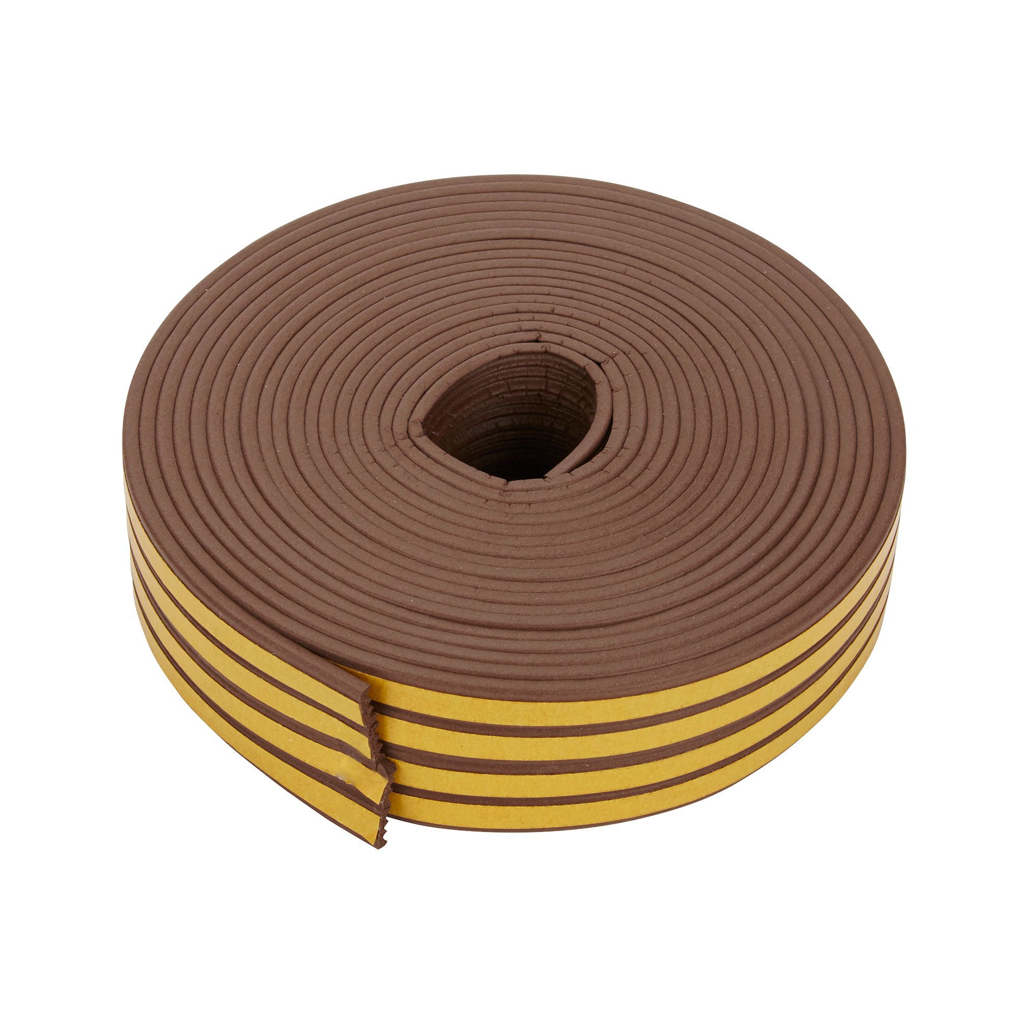Diall Brown Self-adhesive Draught seal (L)24m (W)9mm (T)4mm
