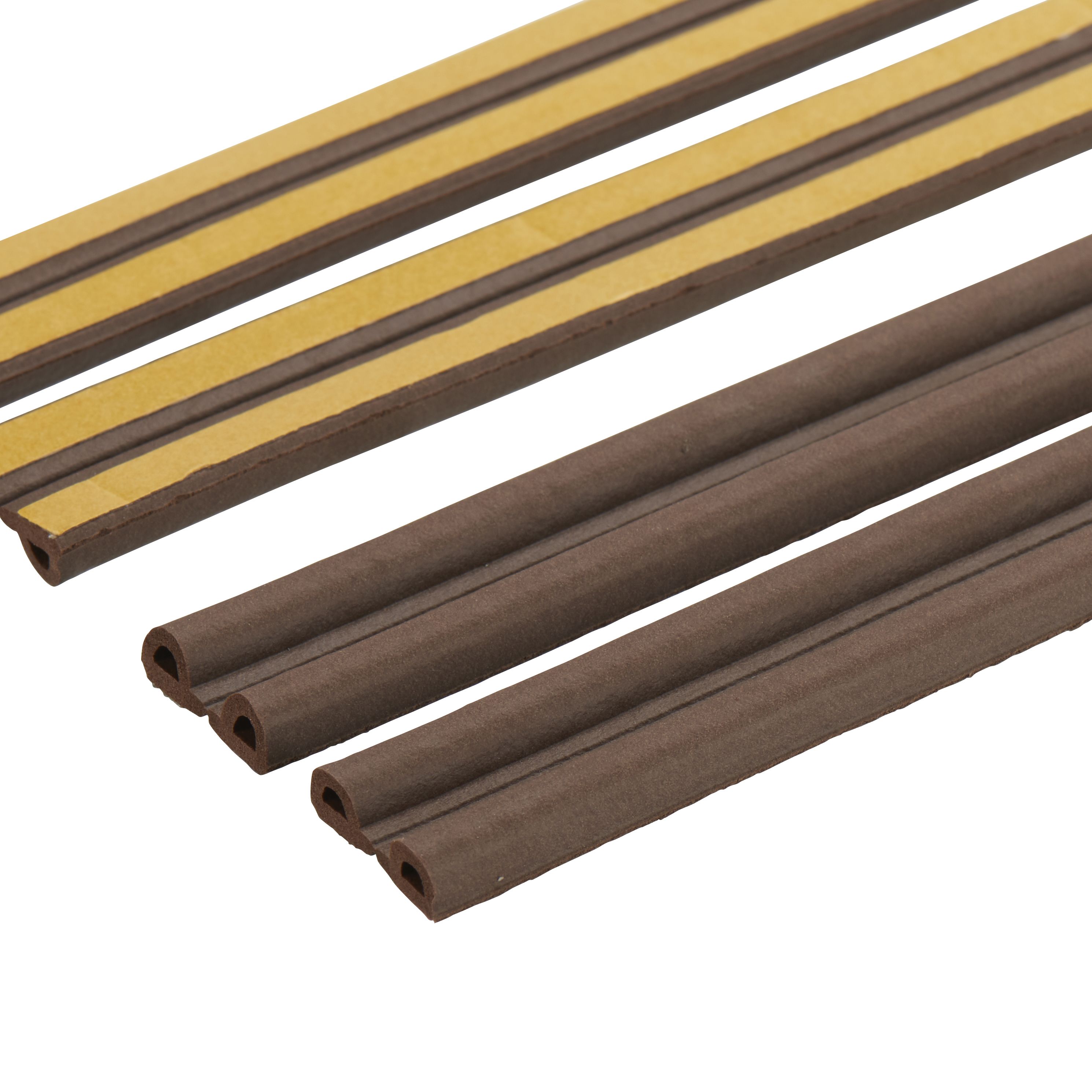 Diall Brown Self-adhesive Draught seal (L)24m (W)9mm (T)5mm