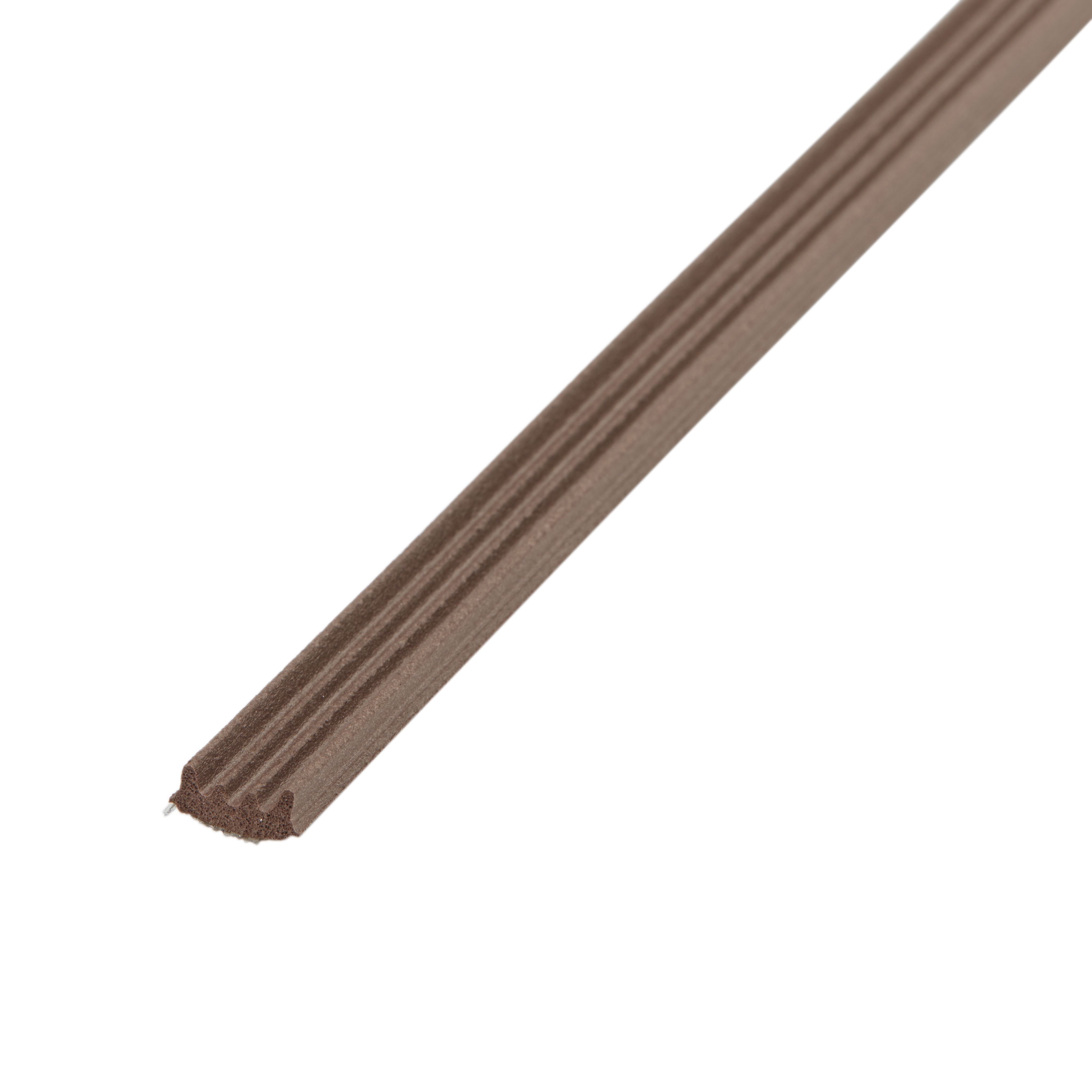 Diall Brown Self-adhesive Draught seal (L)6m (W)9mm (T)4mm
