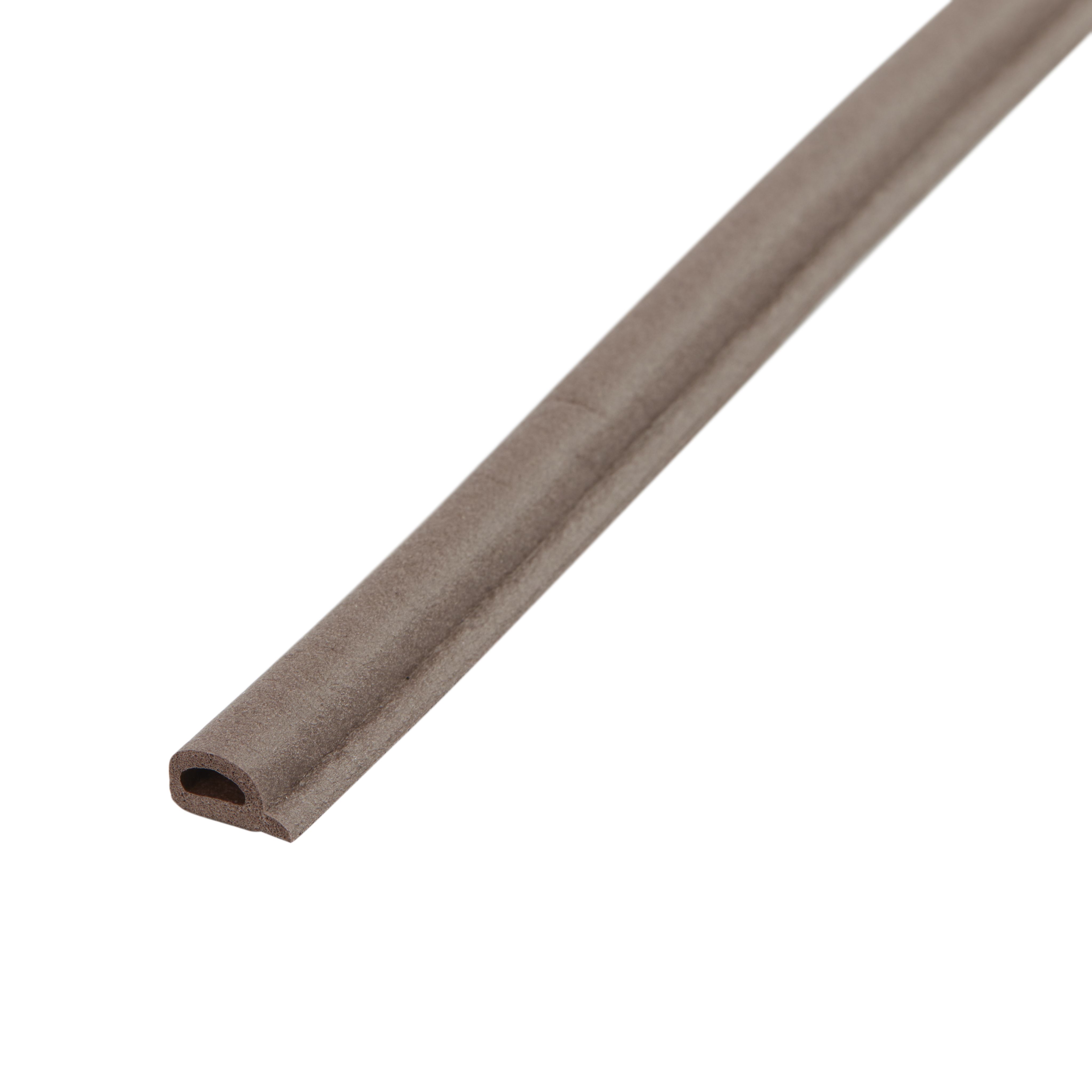 Diall Brown Self-adhesive Draught seal (L)6m (W)9mm (T)5.5mm