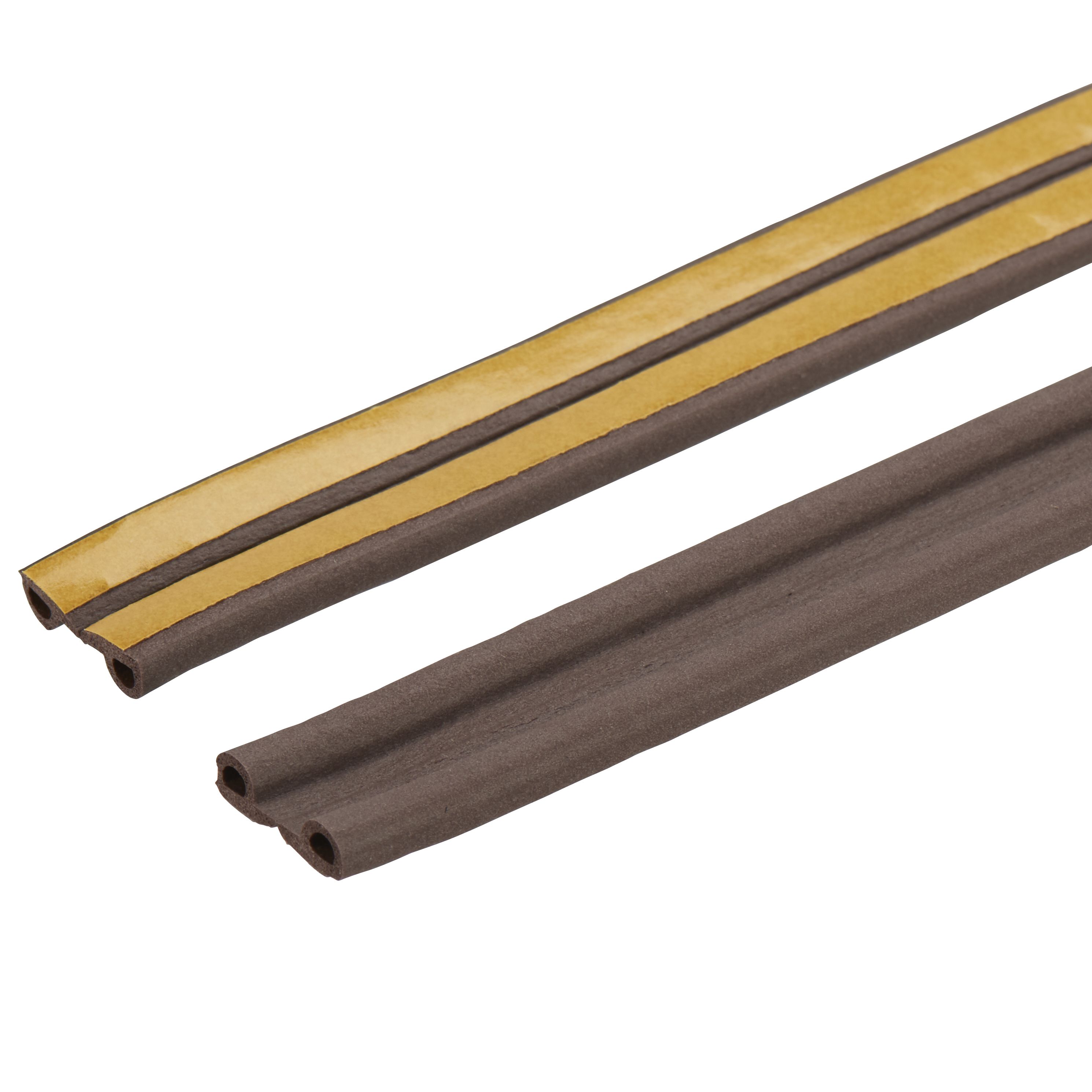 Diall Brown Self-adhesive Draught seal (L)6m (W)9mm (T)5.5mm