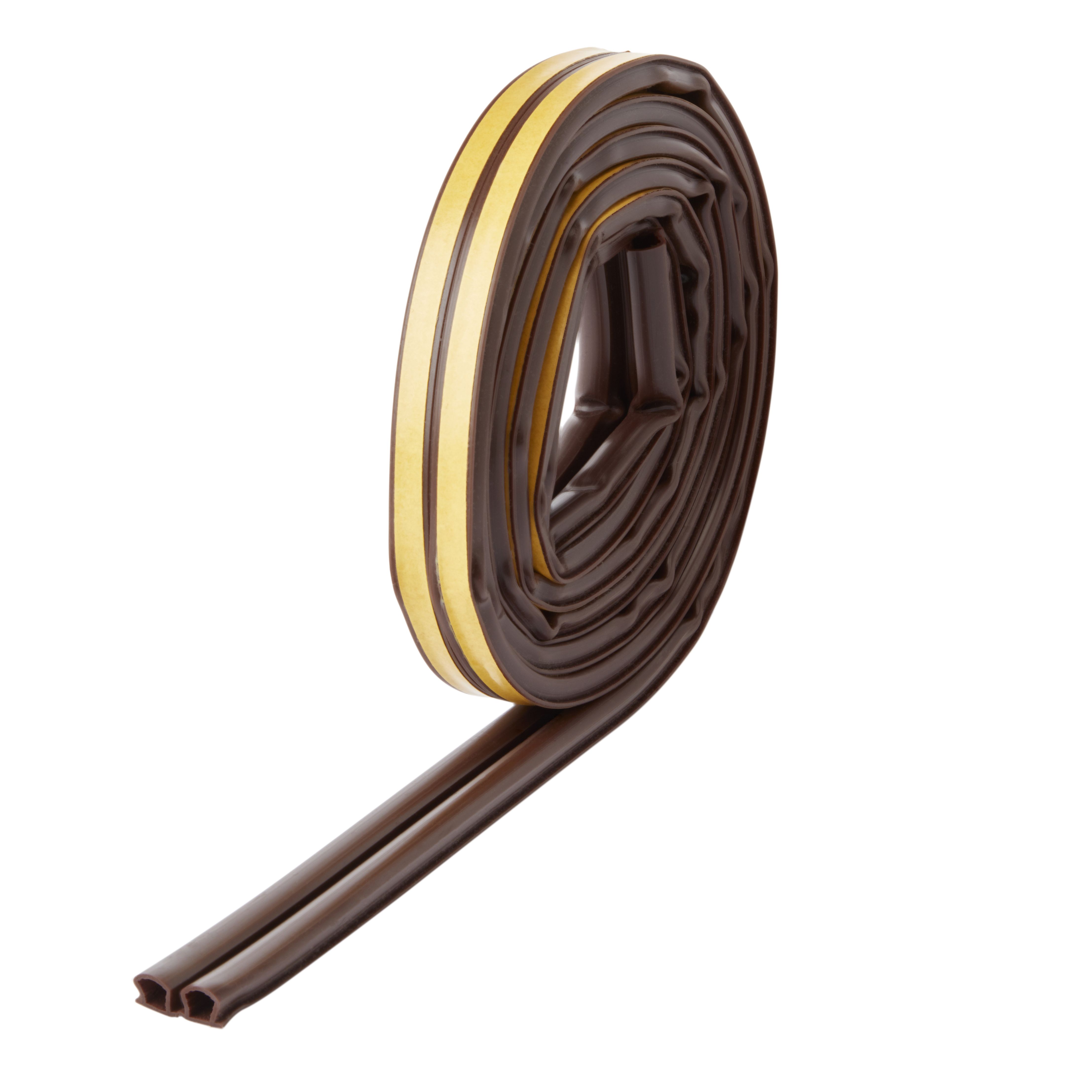 Diall Brown Self-adhesive Draught seal (L)6m (W)9mm (T)6.5mm