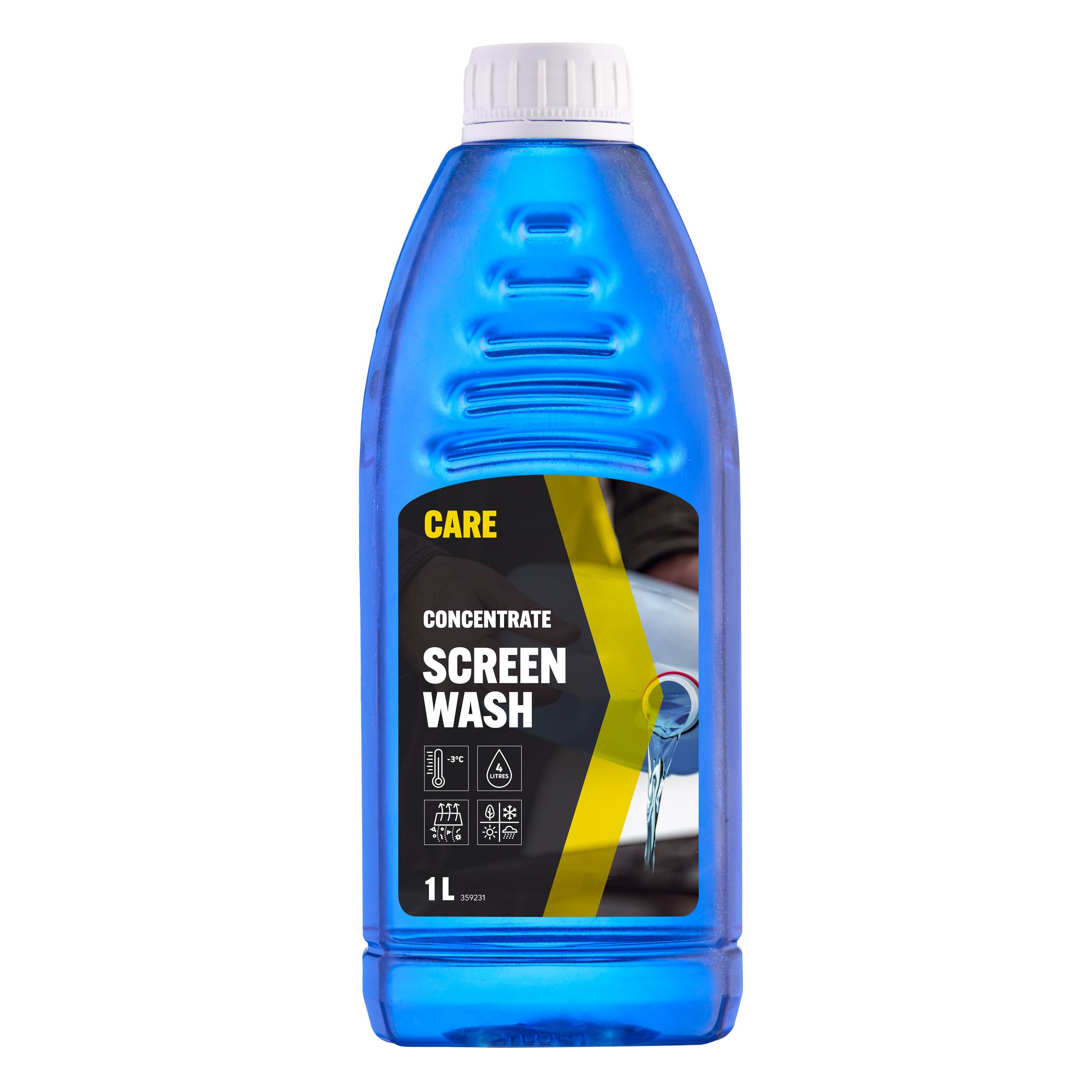 Diall Concentrated Screenwash, 1L Jerry can