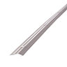 Diall D07P3A Polished Grey Aluminium effect Threshold (L)90cm