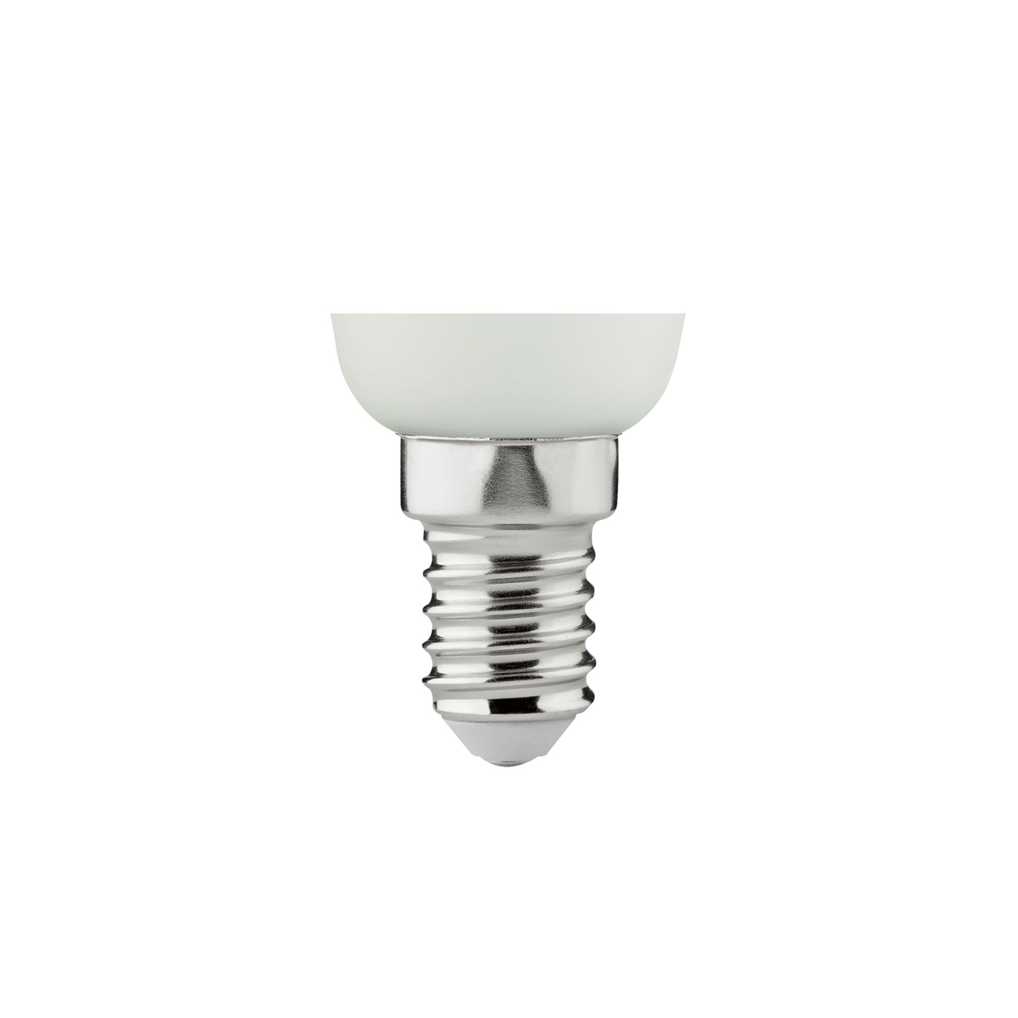 Tubular E14 satin white LED light bulb