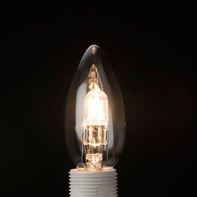 Diall E14 46W 702lm Dimmable Light bulb Pack of 3 Tradepoint