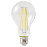 Diall E27 12W 1521lm GLS Warm white LED Dimmable Light bulb
