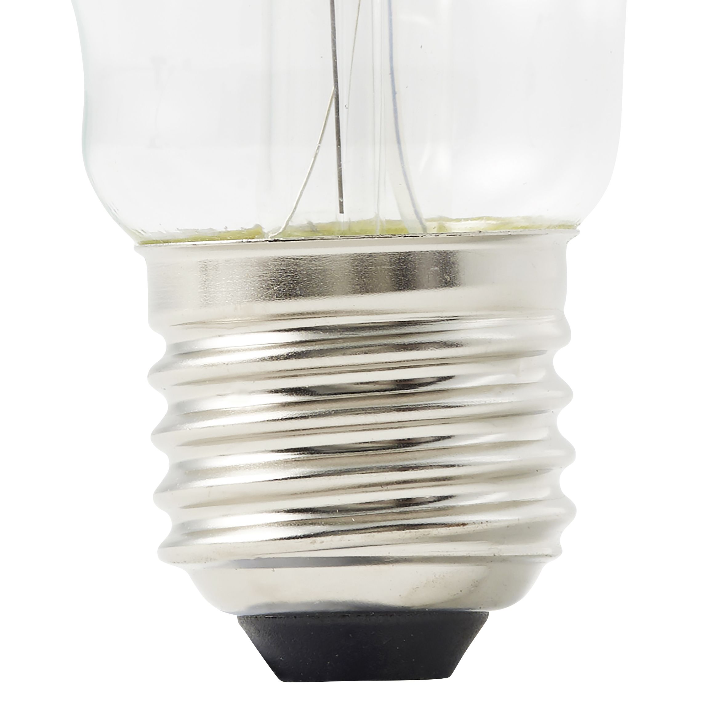 Diall E27 3.4W 470lm Clear GLS Warm white LED filament Light bulb