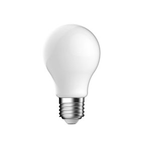 Diall E27 5.9W 806lm Milky A60 Neutral white LED filament Light bulb