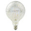 Diall E27 6W 470lm Globe Warm white LED Filament Light bulb