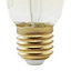 Diall E27 6W 470lm ST64 Warm white LED Filament Light bulb