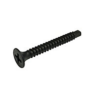 Diall Fine Iron Plasterboard screw (Dia)3.5mm (L)35mm, Pack of 1000