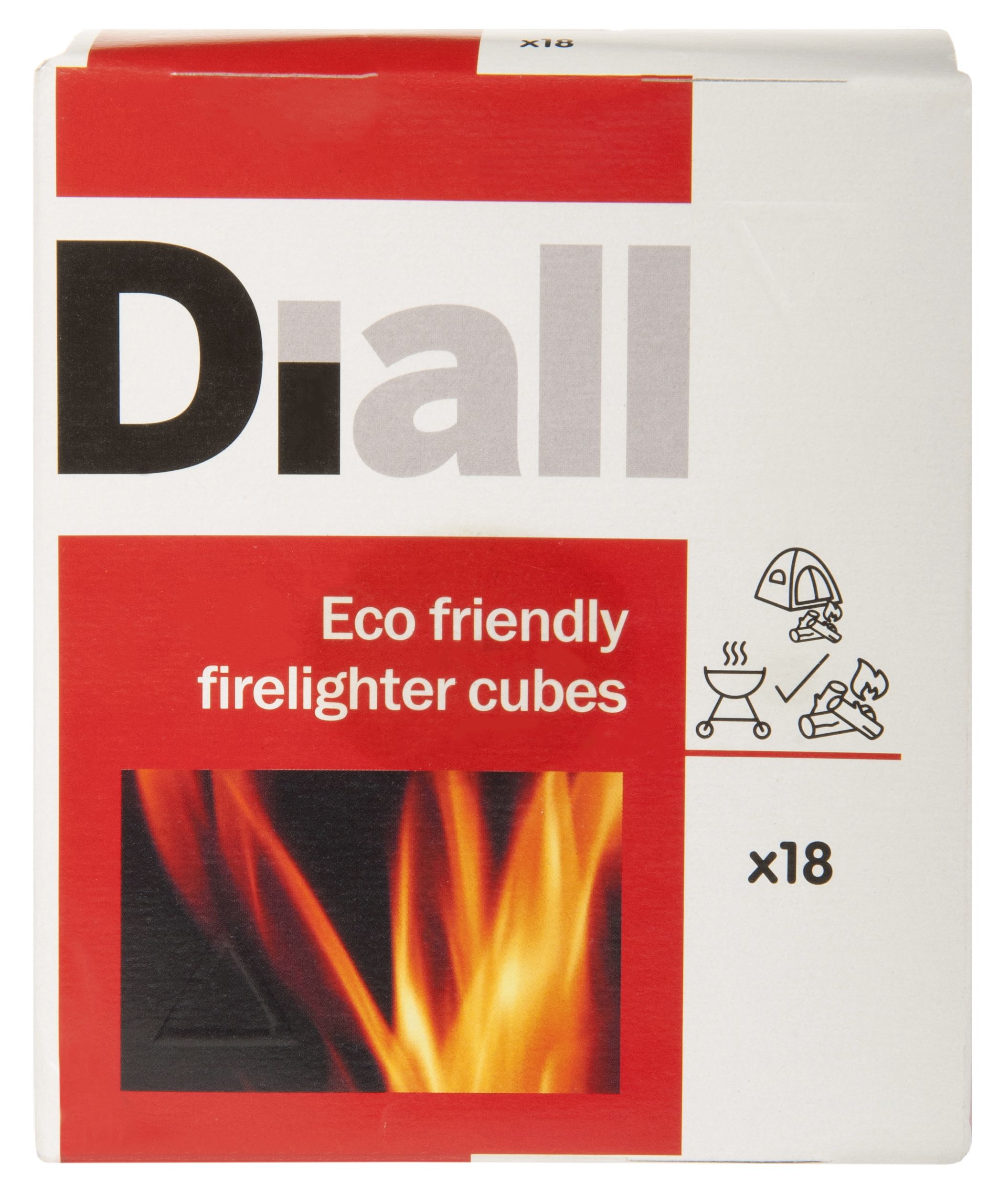 Diall Firelighters Pack of 18