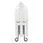 Diall G9 30W Capsule Warm white Halogen Dimmable Light bulb, Pack of 4