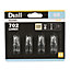 Diall G9 46W 702lm Capsule Dimmable Light bulb, Pack of 4