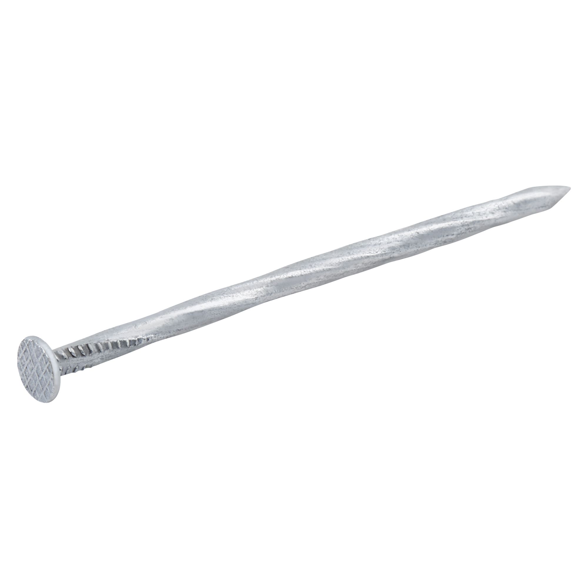 Diall Galvanised Twisted nail (L)80mm (Dia)3.4mm 1kg