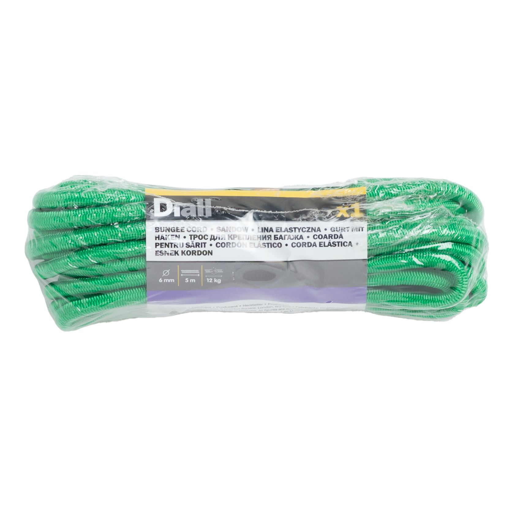 Diall Green Bungee cord (L)5m