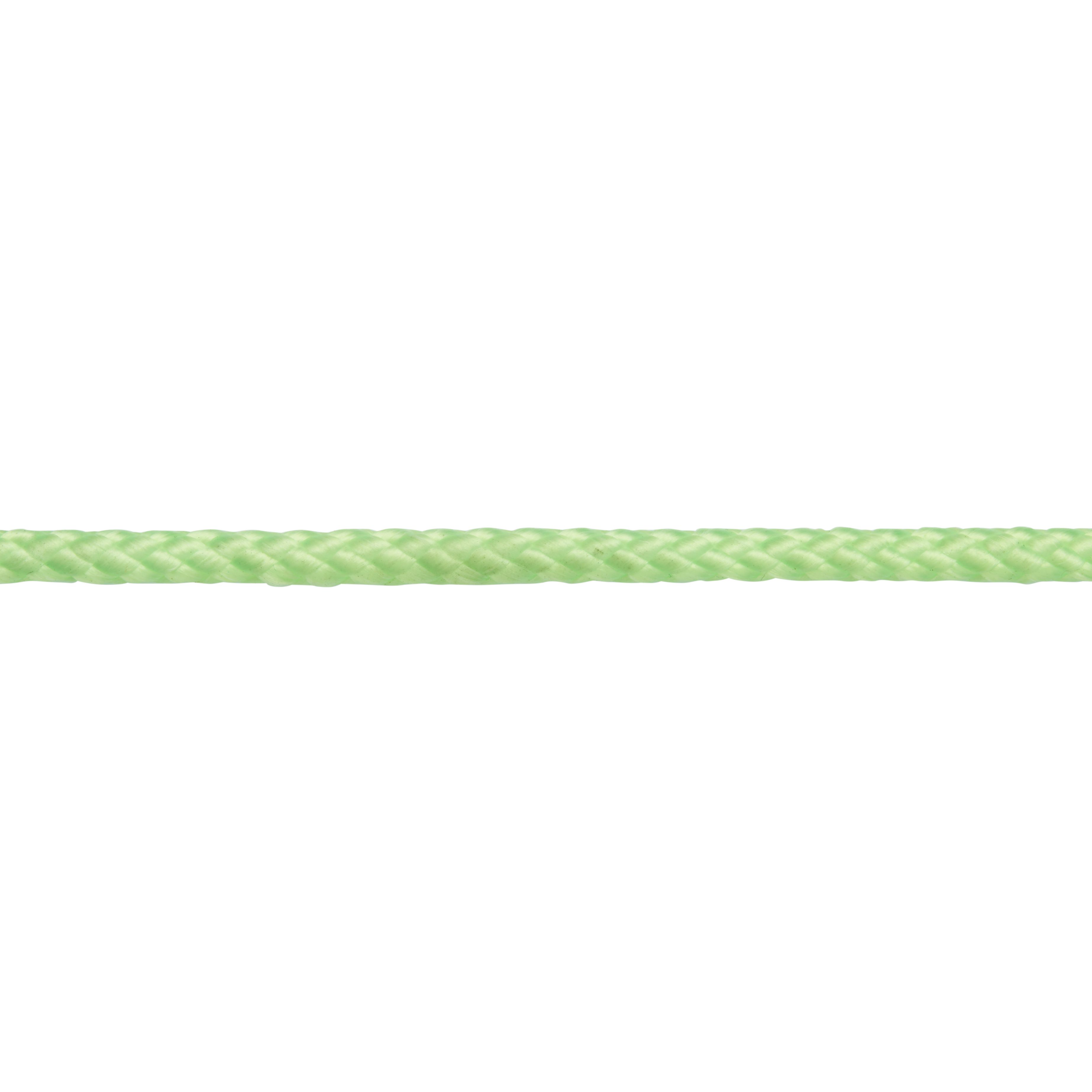 Diall Green Polypropylene (PP) Twisted rope, (L)20m (Dia)4mm