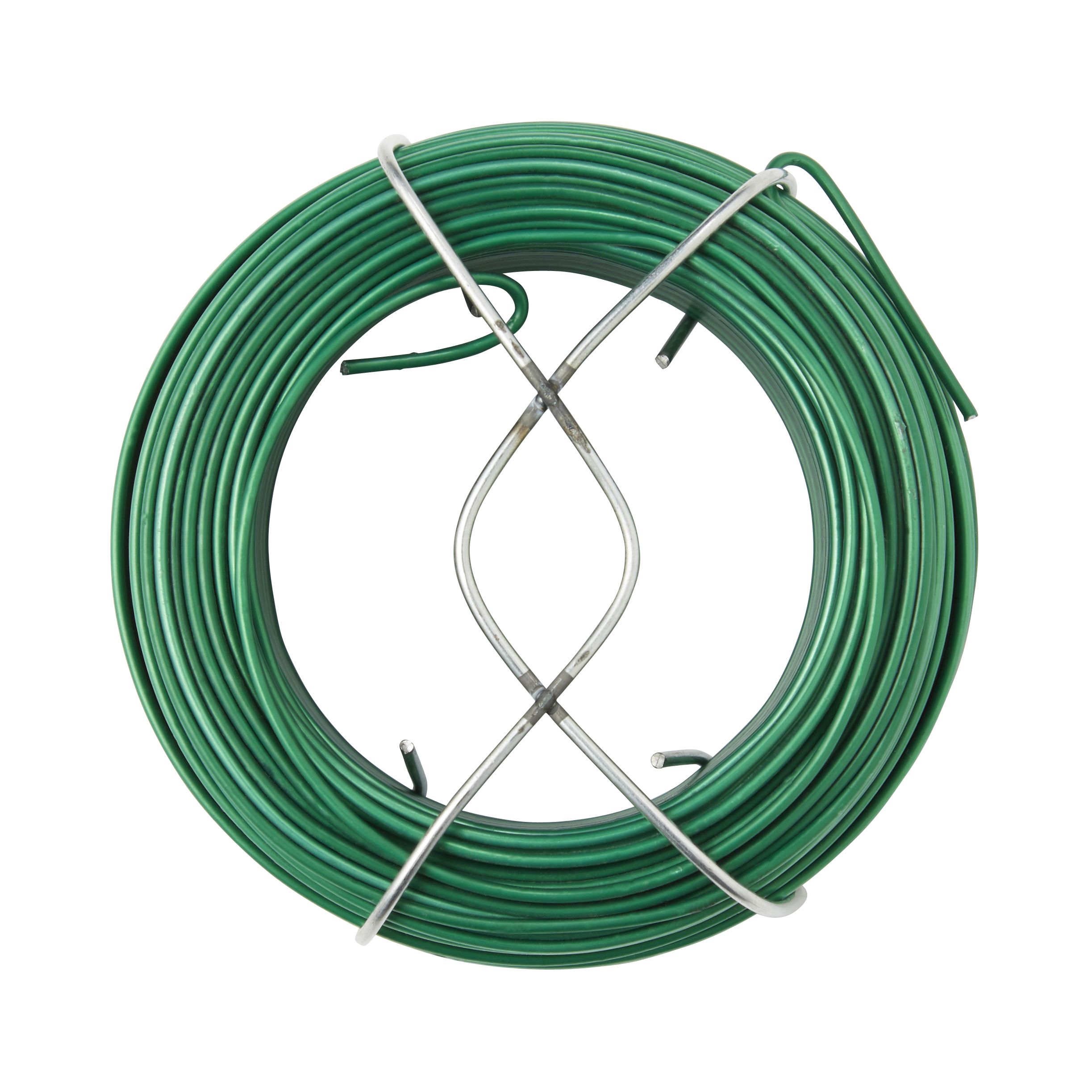 Diall Green PVC & steel Wire, (L)40m (Dia)1.4mm
