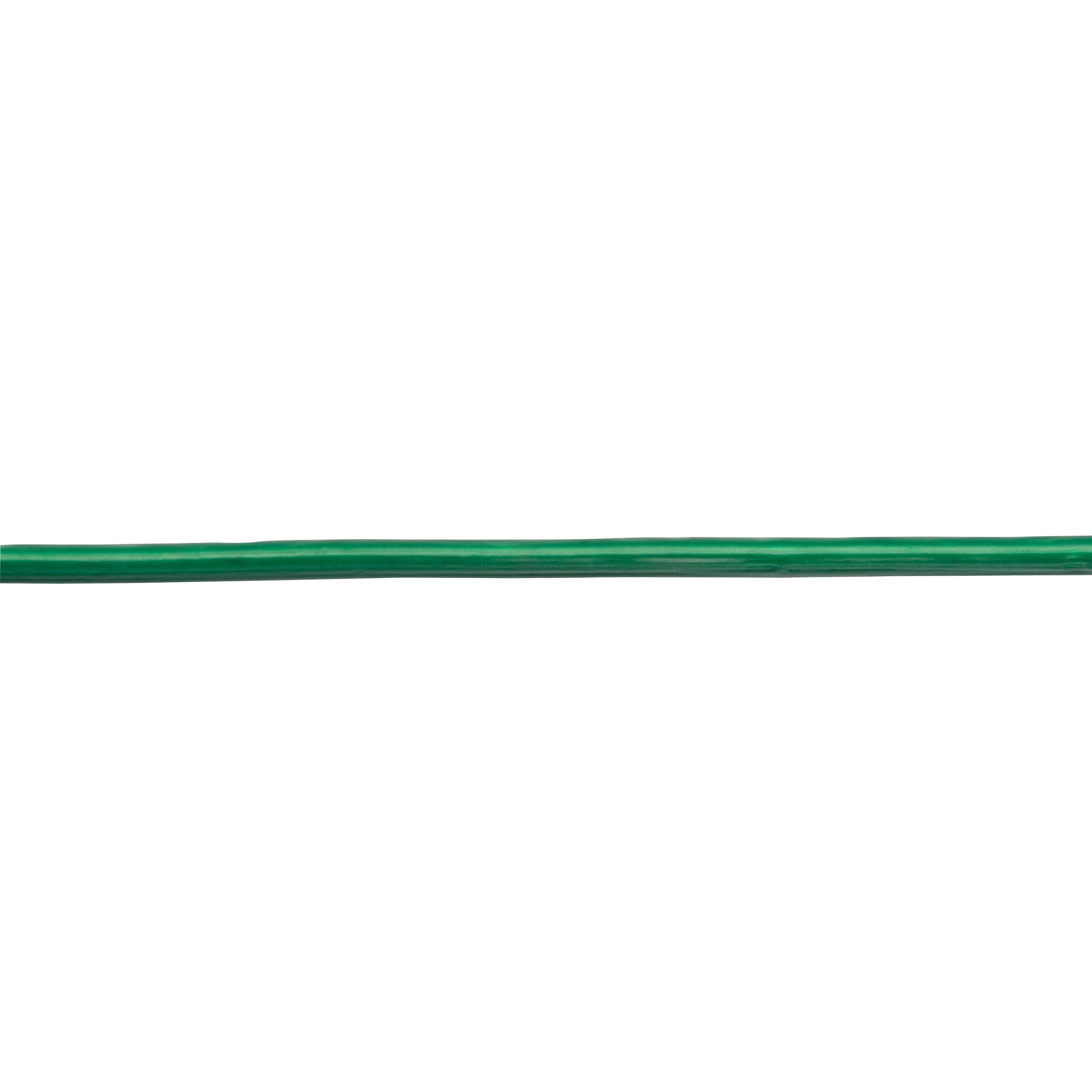 Diall Green PVC & steel Wire, (L)50m (Dia)0.8mm