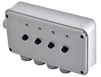 Diall Grey 13A Switched Fused connection unit