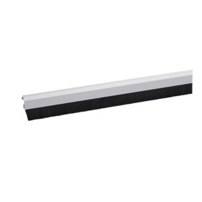 Diall Grey Aluminium Draught excluder, (L)1m