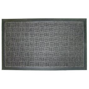 Diall Grey Door mat (L)0.9m (W)0.6m