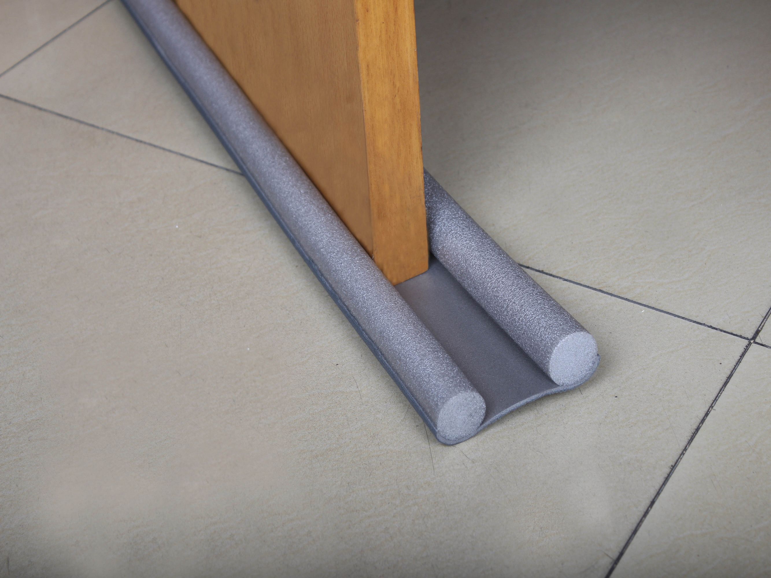 Diall Grey Foam Not self-adhesive Draught excluder, (L)1m