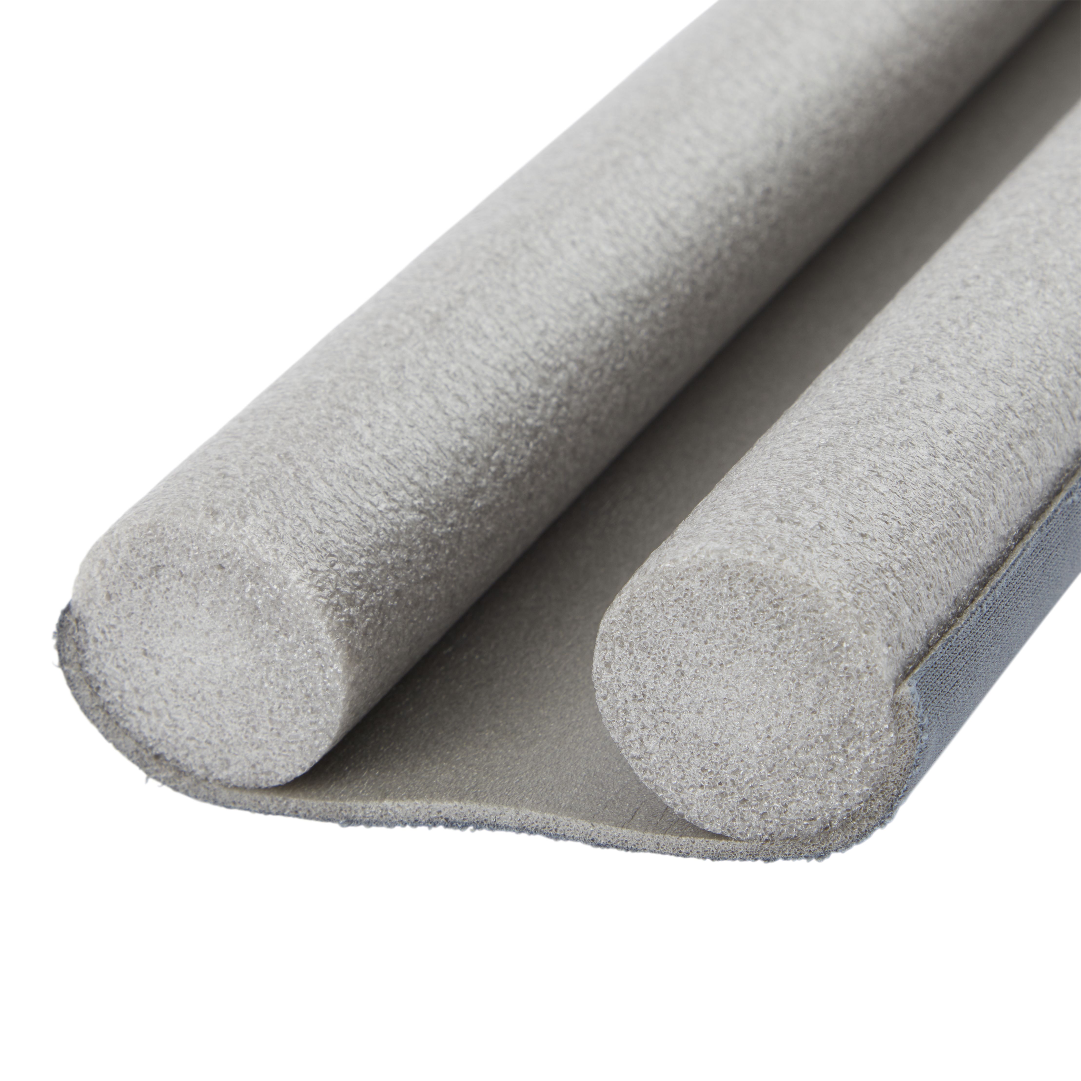 Diall Grey Foam Not self-adhesive Draught excluder, (L)1m