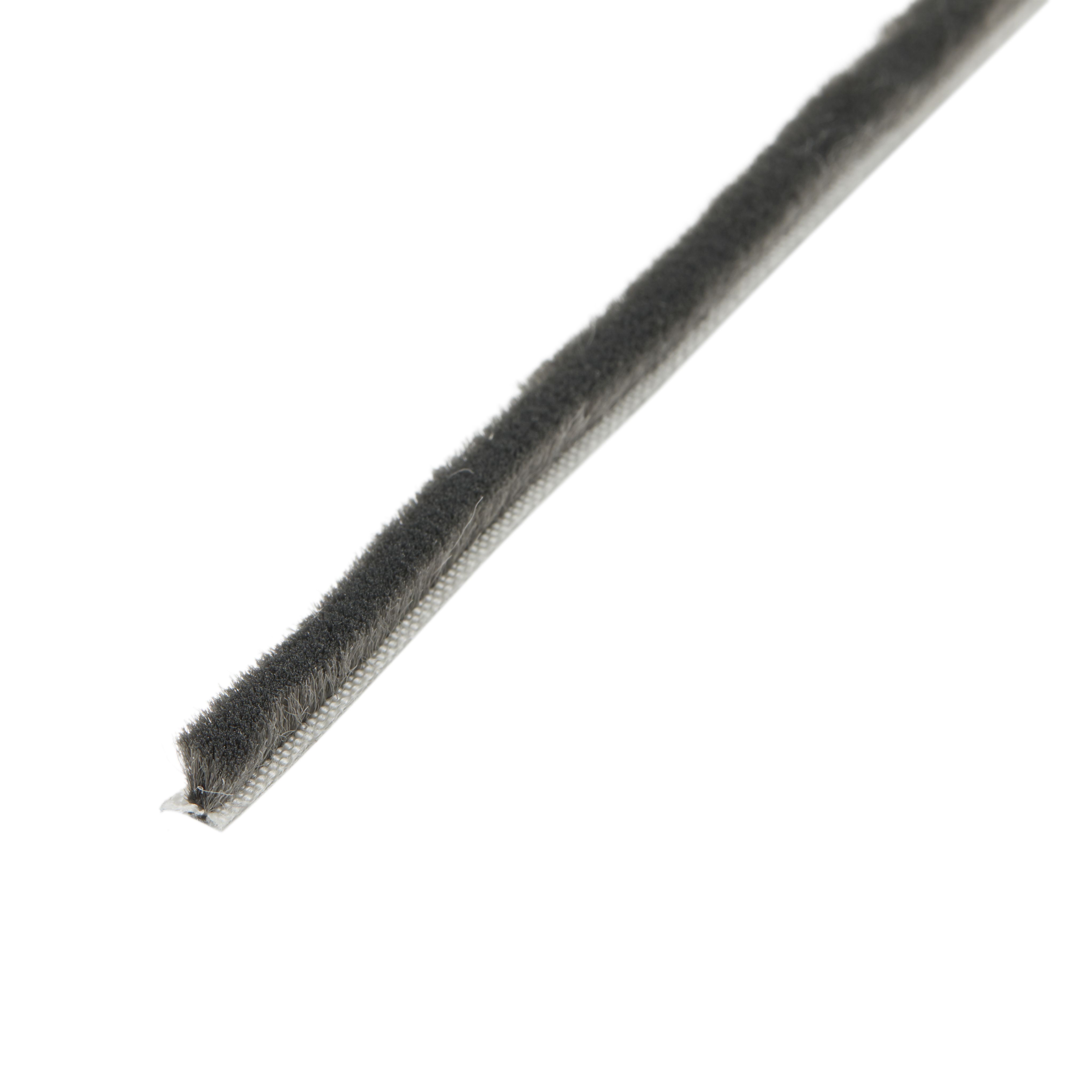 Diall Grey Plastic Self-adhesive Draught excluder, (L)6m