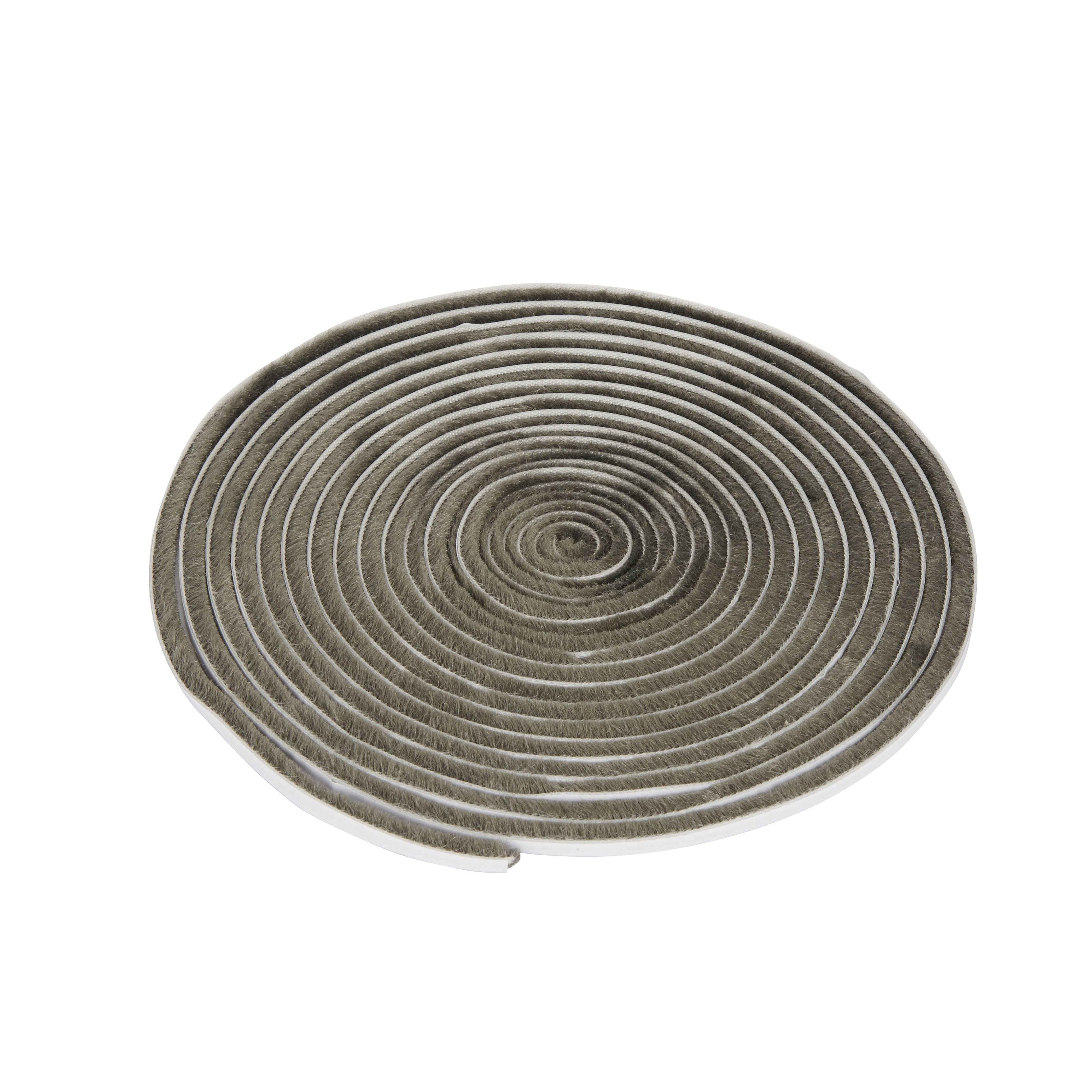 Diall Grey Plastic Self-adhesive Draught excluder, (L)6m