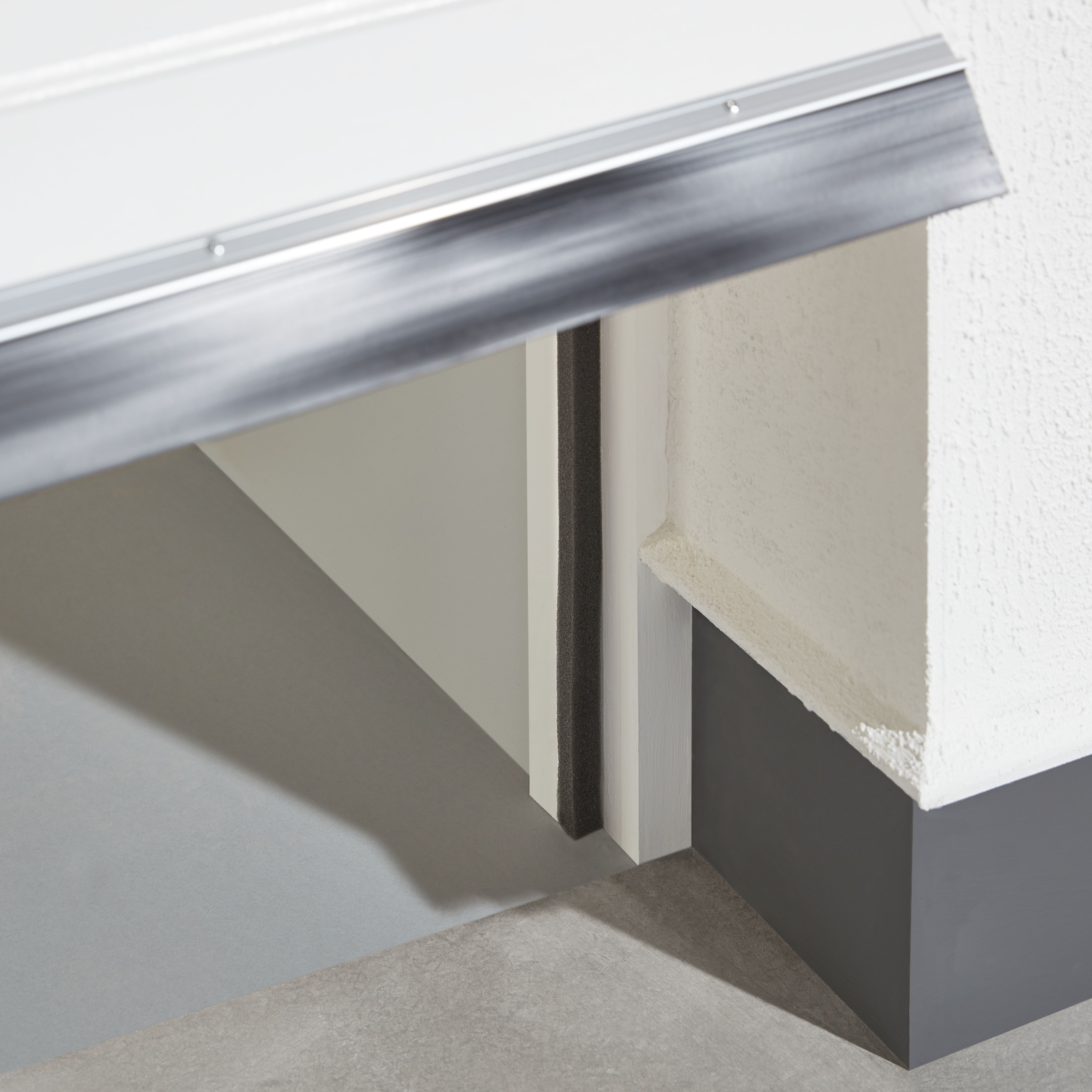 Diall Grey Self-adhesive Garage Draught seal (L)6.5m (W)20mm